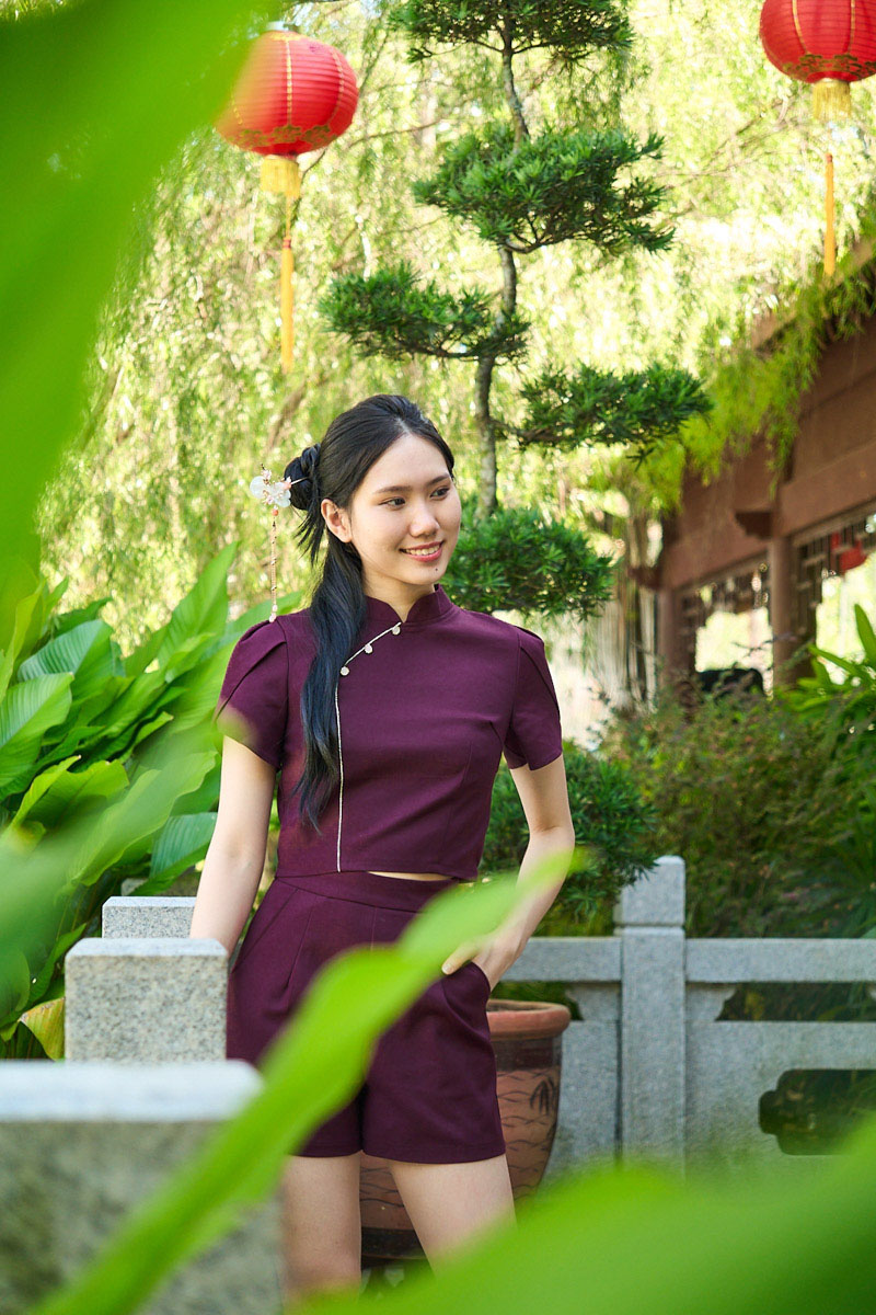 Two piece cheongsam on sale